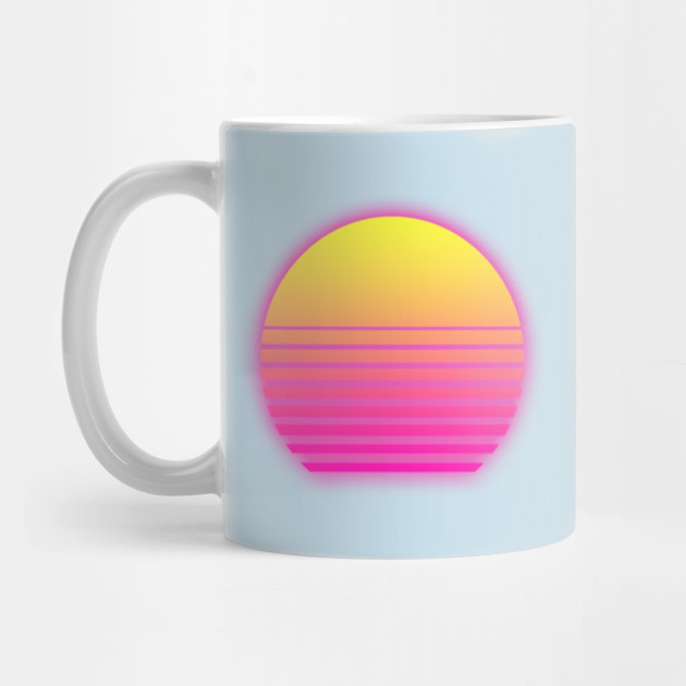 Retro Neon Sunset